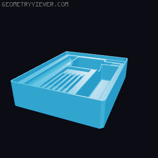 FNIRSI Soldering Iron Kit Box 3D model thumbnail