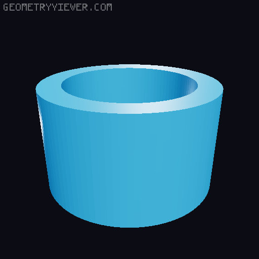 Ladder Box Spacer 3D model thumbnail