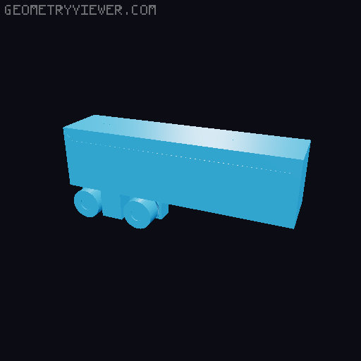 Hot Wheels Acceleracers Metro Realm npc Trucks 3D model thumbnail