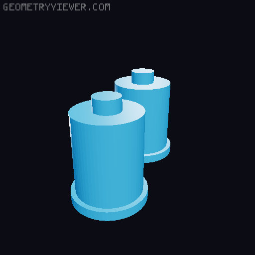 Excelsior 32mm Gauge 16mm Scale 3D model thumbnail