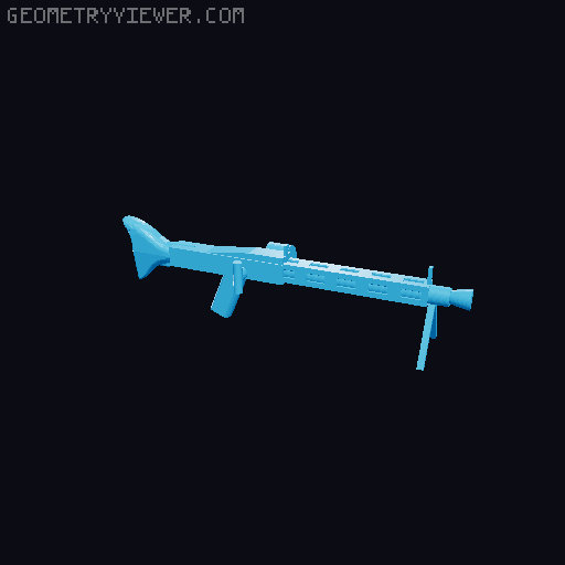 Dummy 13 German LMG (MOD) 3D model thumbnail