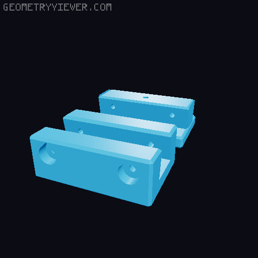 Core One L roof rack 3D model thumbnail