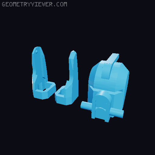Clone Commander Monnk Dummy 13 poseable figure 3D model thumbnail