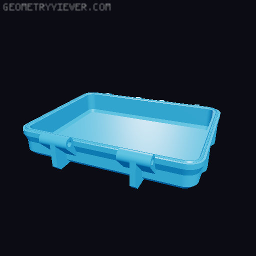Star Realms Rugged Box Case 3D model thumbnail