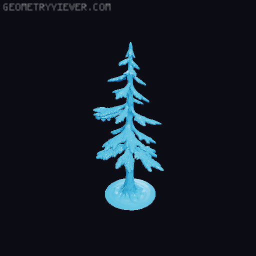 Sample Trees 01 3D model thumbnail