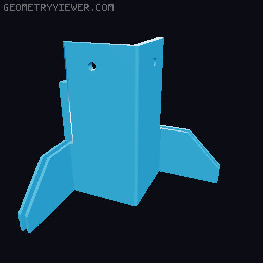 Ikea Lack V2 - +10mm-100mm Height Variants 3D model thumbnail