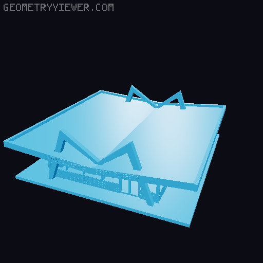 n scale - vintage and forgotten - fast food restaurant - milligans beefy burgers  3D model thumbnail