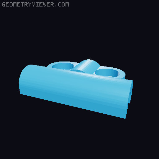 AD5X mount for front facing IFS 3D model thumbnail