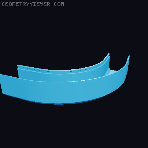 Underware Channel Tops (I, L, C, T, X) - Extra height + Parametric models 3D model thumbnail