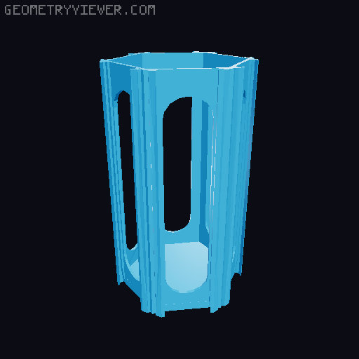 Nespresso Coffee Pod Carousel 3D model thumbnail