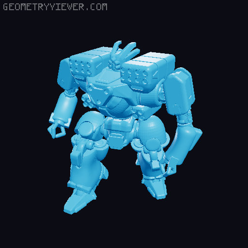 Mechs 3D model thumbnail