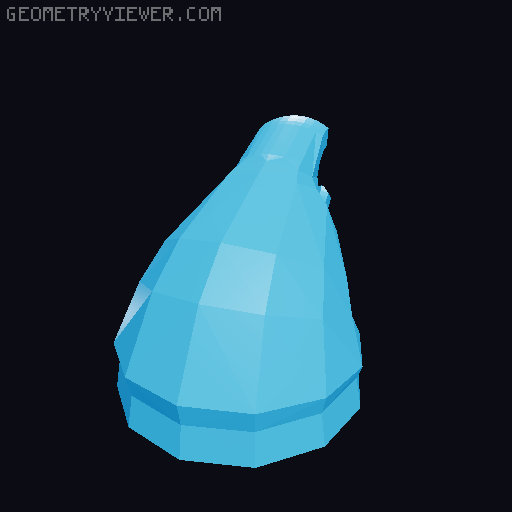 Easy 13 - Santa Hat 3D model thumbnail