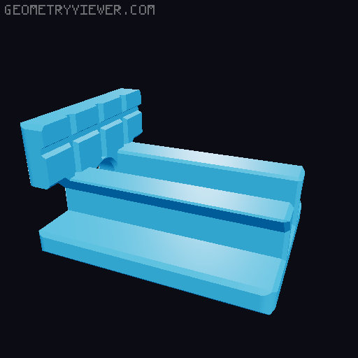 Baby vise (type B) 3D model thumbnail