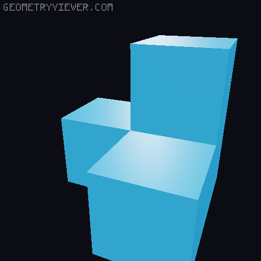 The Cubic Cluster: New Block for Endless Design Blocks 3D model thumbnail