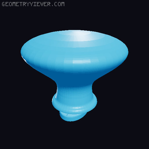 corner shelf, drawer for bakery (airtight) 3D model thumbnail