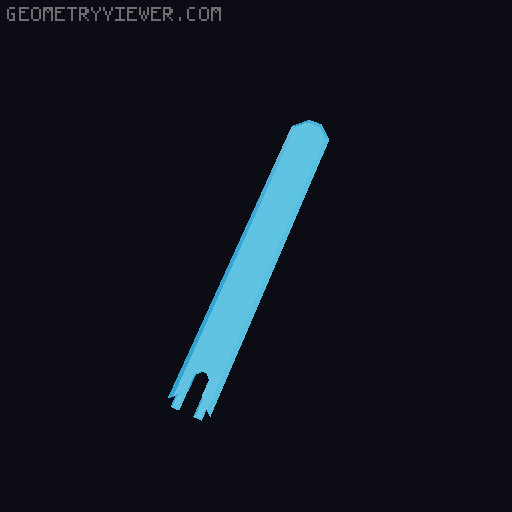 Ateles Swords 3D model thumbnail