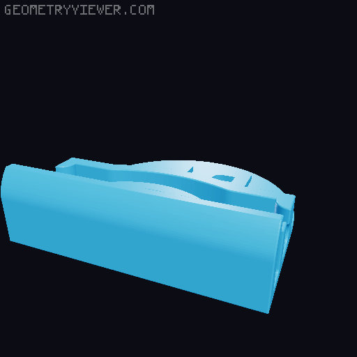 Grandma's Favorite Filament Clip - Name Tags 3D model thumbnail