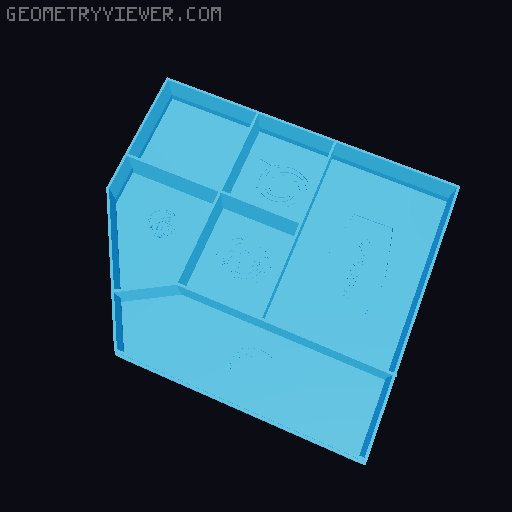 Yet another Twilight Imperium 4 organizer 3D model thumbnail