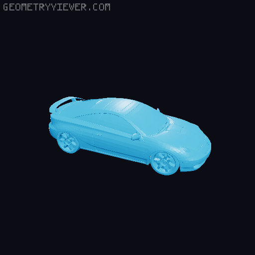 Toyota Celica Gen7 scale1-70 for 3D-printing 3D model thumbnail