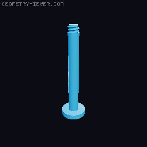 Working Cannon (Not Print in Place) 3D model thumbnail