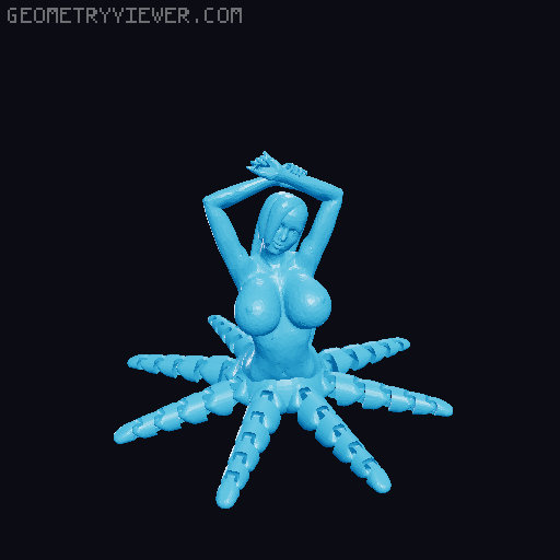 Tits and Tentacles v1 3D model thumbnail