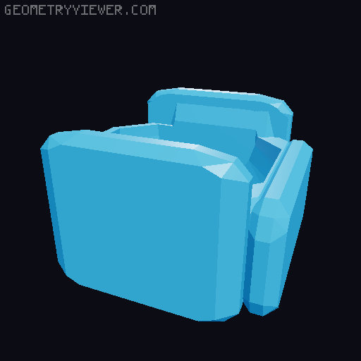 Dummy 13 Arlong Set 3D model thumbnail