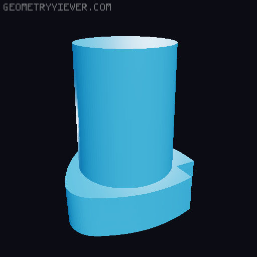 Shanghai tower Core+Cover 3D model thumbnail