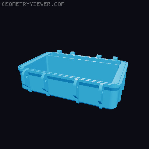 Klein Multimeter Rugged Case 3D model thumbnail