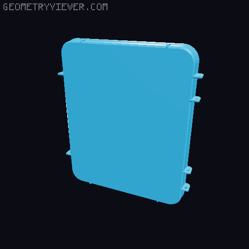 Ifixit Manta Case 3D model thumbnail
