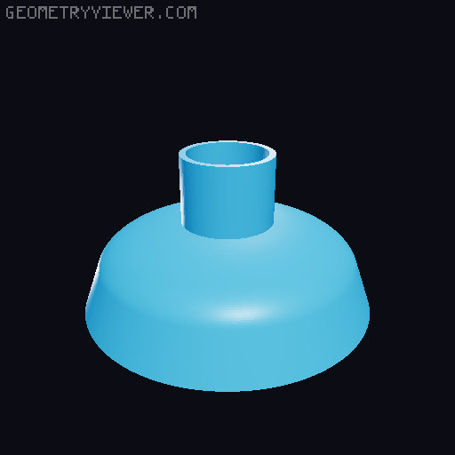 Prize King Gumball Machine 3D model thumbnail
