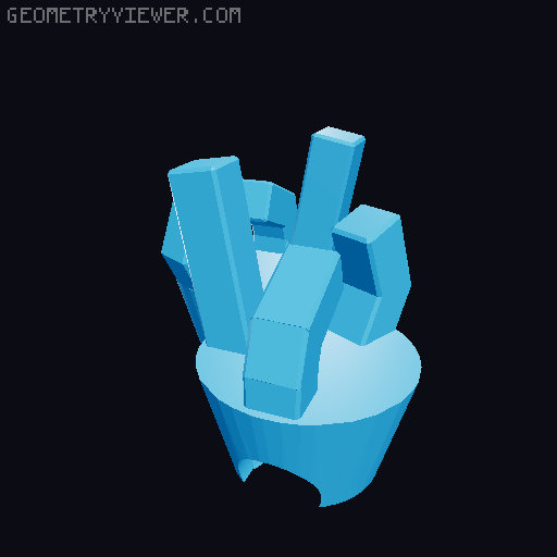MINI 13: Bender 3D model thumbnail