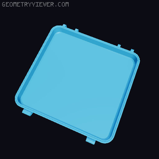 .38 Special Ammo Box 3D model thumbnail