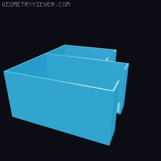 Wingspan Box Organizer 3D model thumbnail