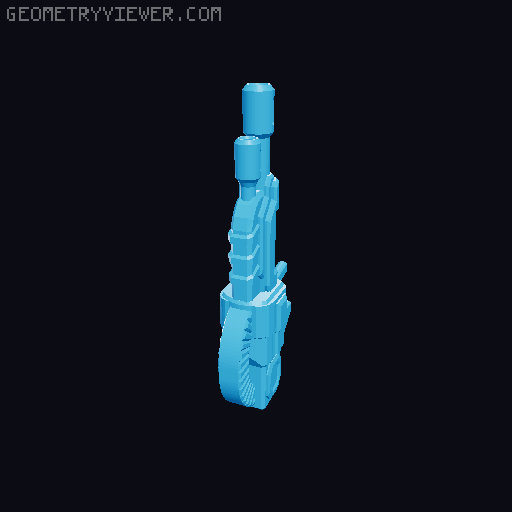 Dummy 13 - Blaster Arms Overhaul 3D model thumbnail