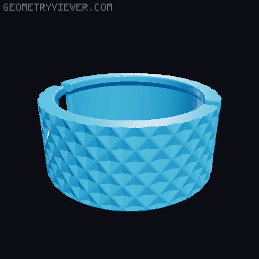 Separate core and case - Medium and Extra sizes 3D model thumbnail