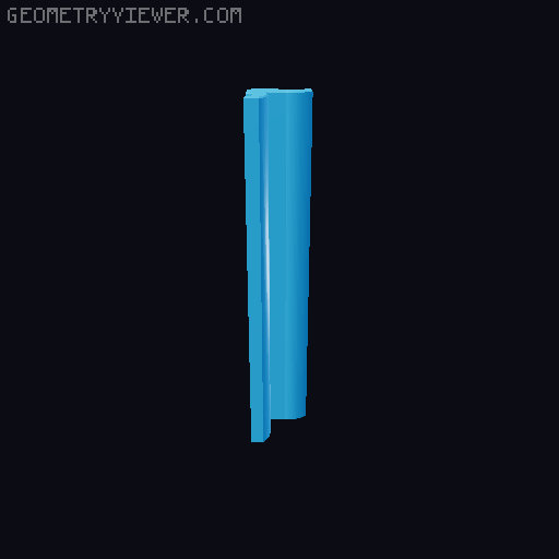 Arrow Cradle - Stick Organiser 3D model thumbnail