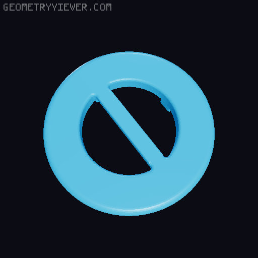 Wristband Stacker 3D model thumbnail