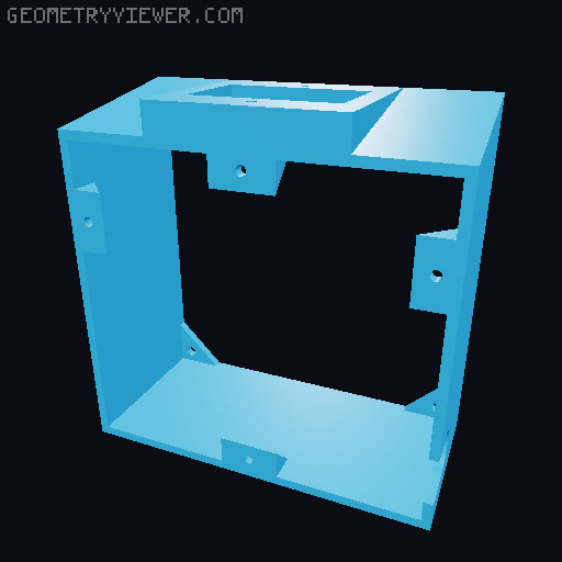 IKEA LACK Enclosure Remixes 3D model thumbnail