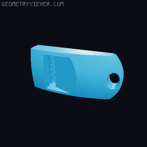 GOLDYLOCKS Whistle 3D model thumbnail