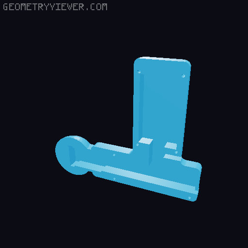 Massage Gun 3D model thumbnail