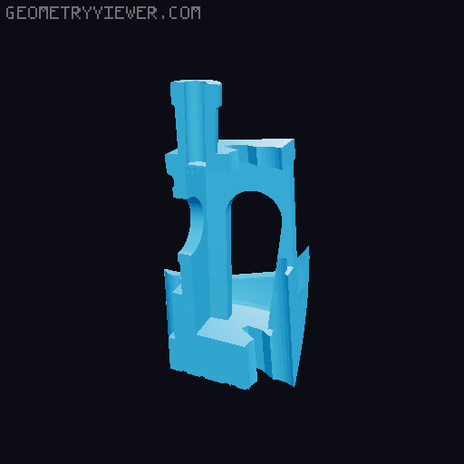 3D Benchy puzzle color 3D model thumbnail