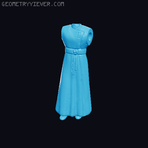 Spock in recovery robe- Star Trek 4 3D model thumbnail