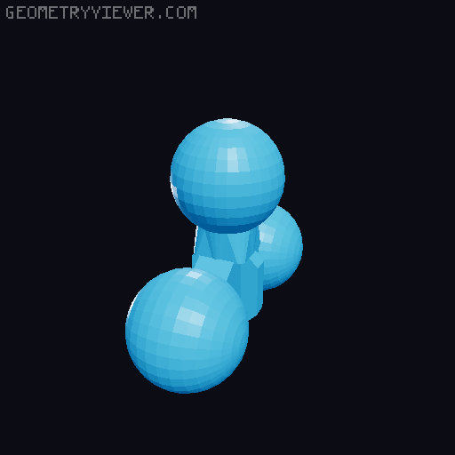 Clip on cape remix for Lucky 13 3D model thumbnail