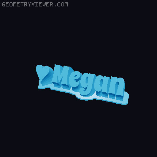 Valentine sculpture 3D model thumbnail