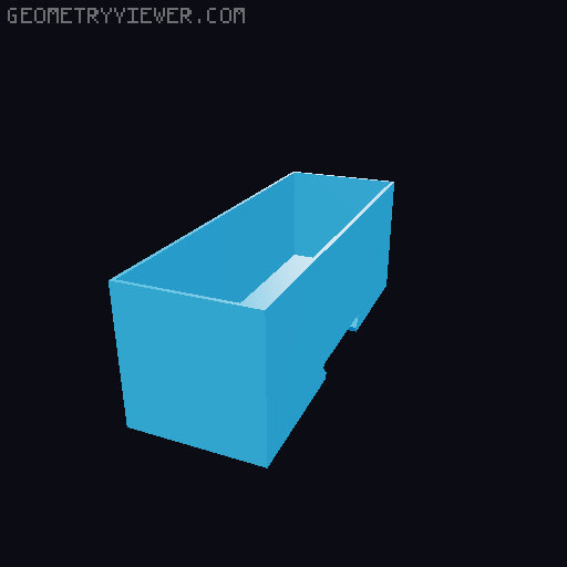 Silica Gel Box dry Dessicant 3D model thumbnail
