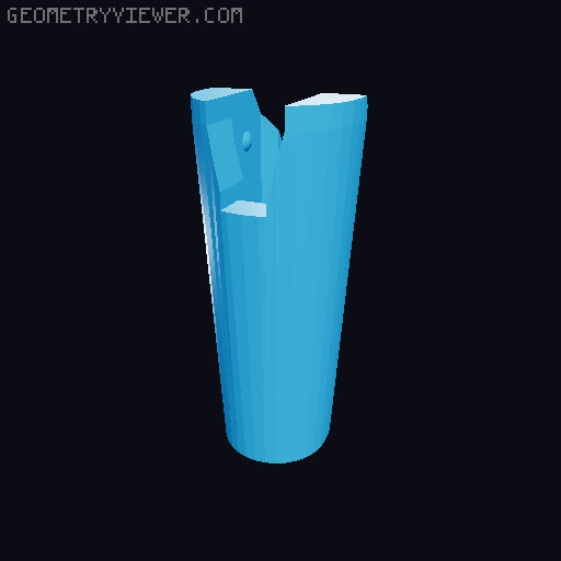 Dummy 13 blank body 3D model thumbnail