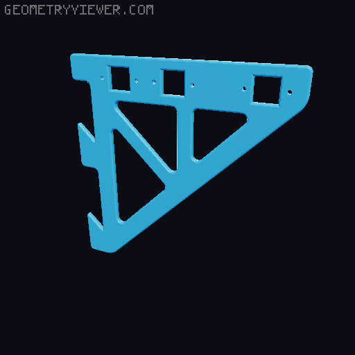 Filament Shelf - 2020 Aluminum Extrusion loosely based on RepRack 3D model thumbnail