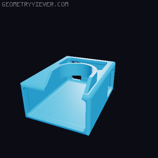 Go Pro 4 Black Case 3D model thumbnail