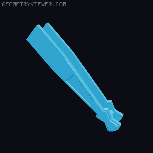 Cardassian Airlock- Star Trek DS9 3D model thumbnail