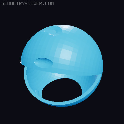 Old Deadmau5 cheese head 3D model thumbnail